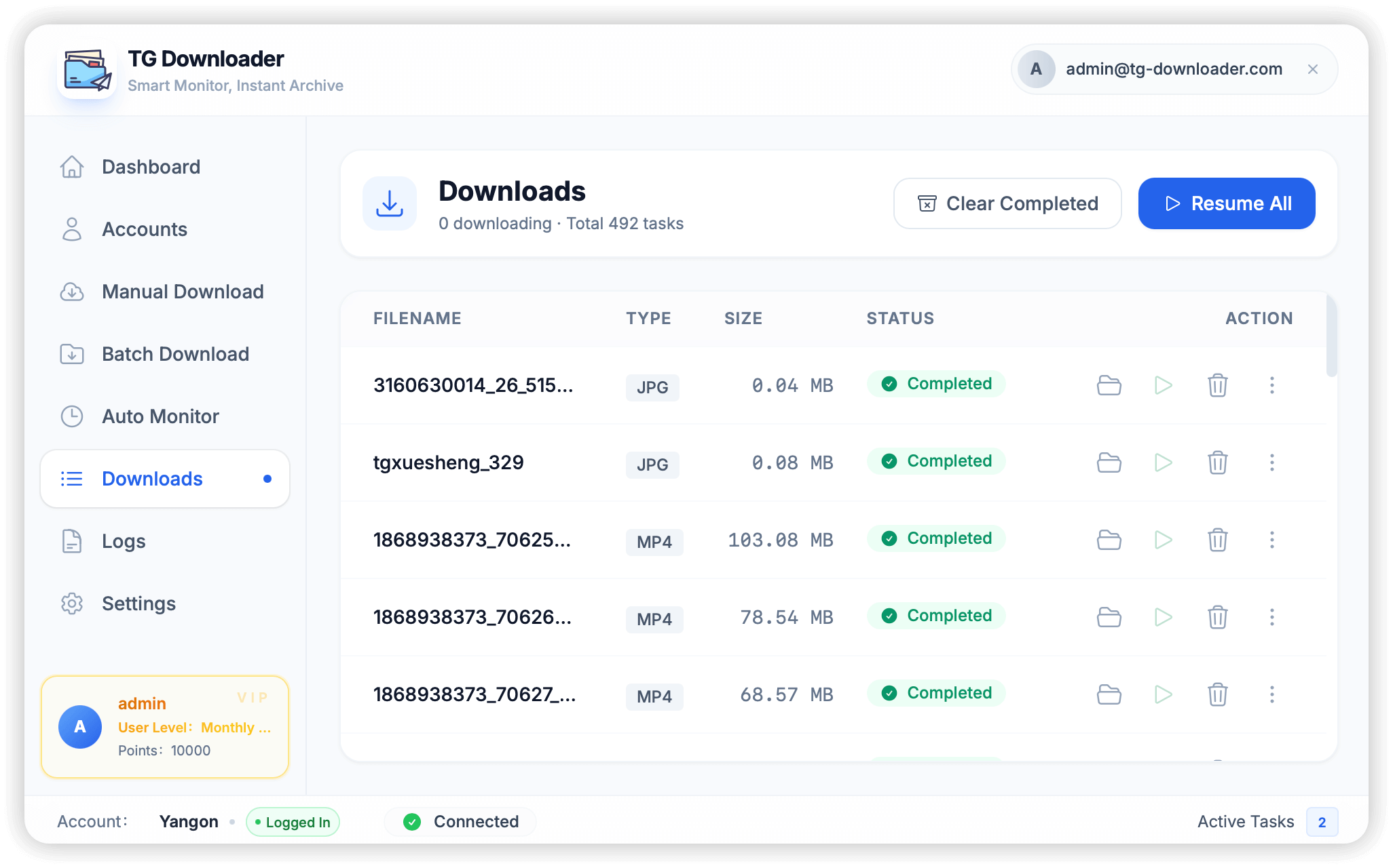 Download List